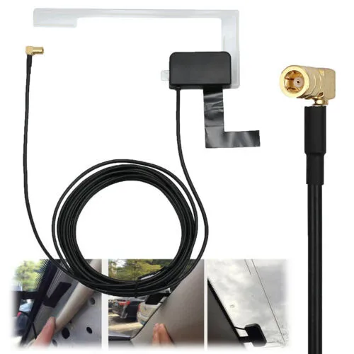 

1pc 3meters Car Digital Radio/Stereo Glass Mounted Dab Aerial Ariel Arial Antenna DAB Antenna Aerials For Car Digital Radio