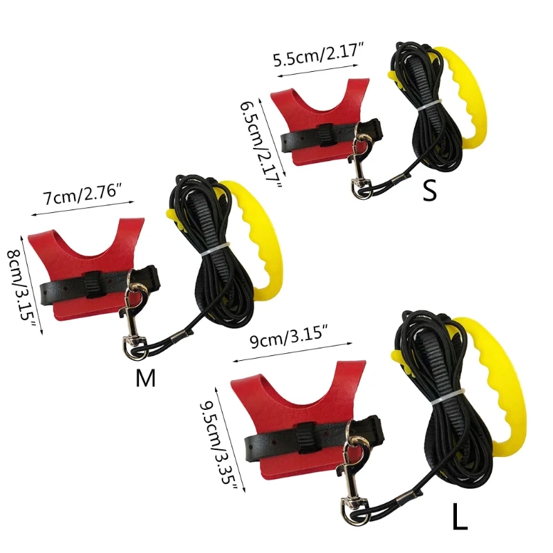 

1PC Bird Harness Leash For Pet Parrot Outdoor Flying Training Rope Adjustable
