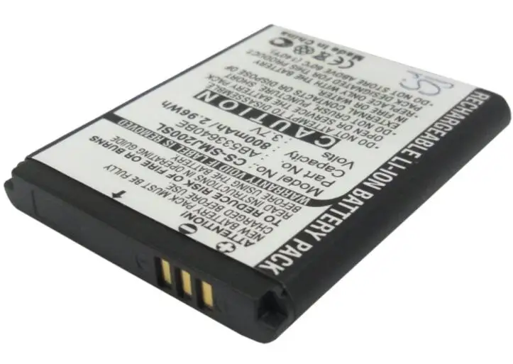 cameron sino 800mah battery for SAMSUNG SGH-J200 AB533640BE Mobile SmartPhone Battery | Мобильные телефоны и аксессуары