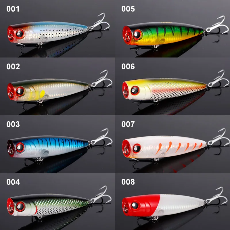 Noeby Popper Fishing Lure 105mm 24g Topwater Wobbler Artificial Floating Hard Bait for Sea Tuna Bass Saltwater Tackle | Спорт и