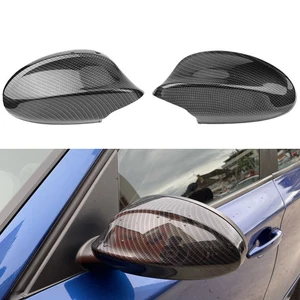 abs carbon fiber colour rearview side mirror cover cap for bmw e90 e91 2005 2007 e92 e93 2006 2009 m3 style e80 e81 e87 free global shipping