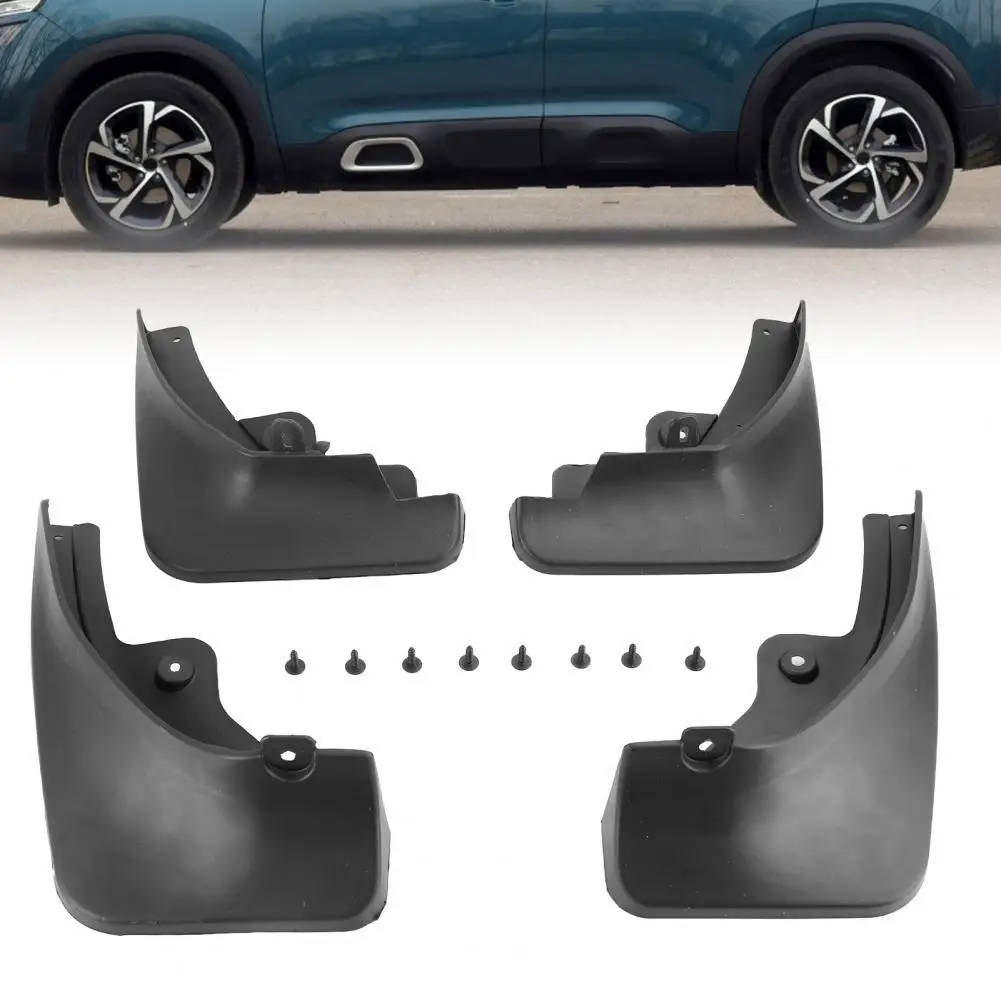 

4Pcs LB-SY-502 Mud Flap Non-scratching Compact ABS Car Splash Guard for Citroen-C5 car accessories Exterior Parts