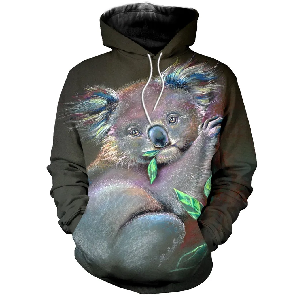 

Beautiful Koala Art 3D Printed Men Women Hoodie Unisex Sweatshirt /Hoodies /Zipper Pullover Casual Streetwear KV-2802
