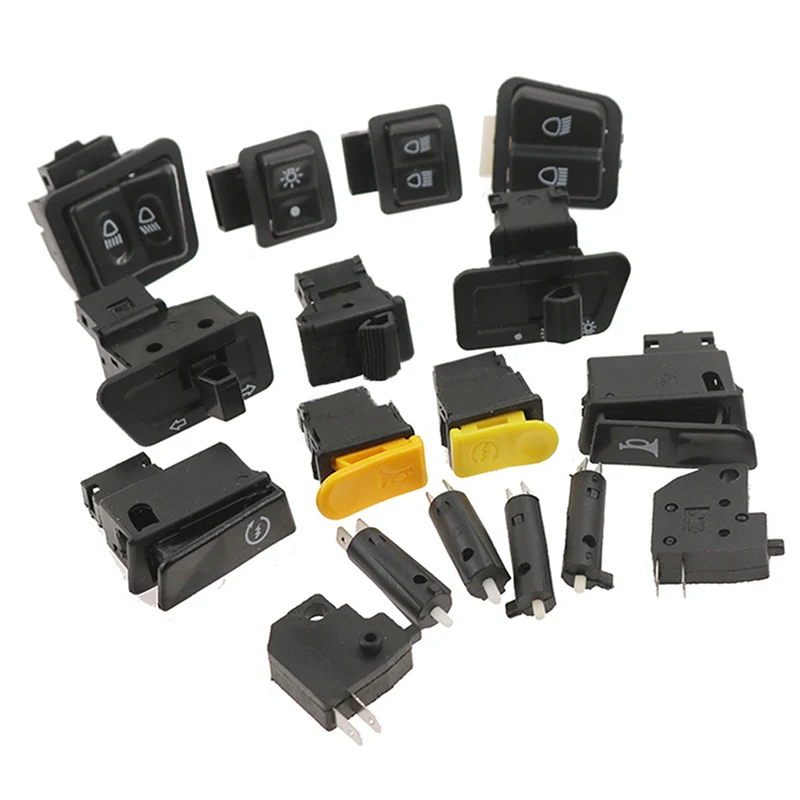 

Motorcycle Start High/Low Beam Light Headlight Horn Turn Signal Button Switches