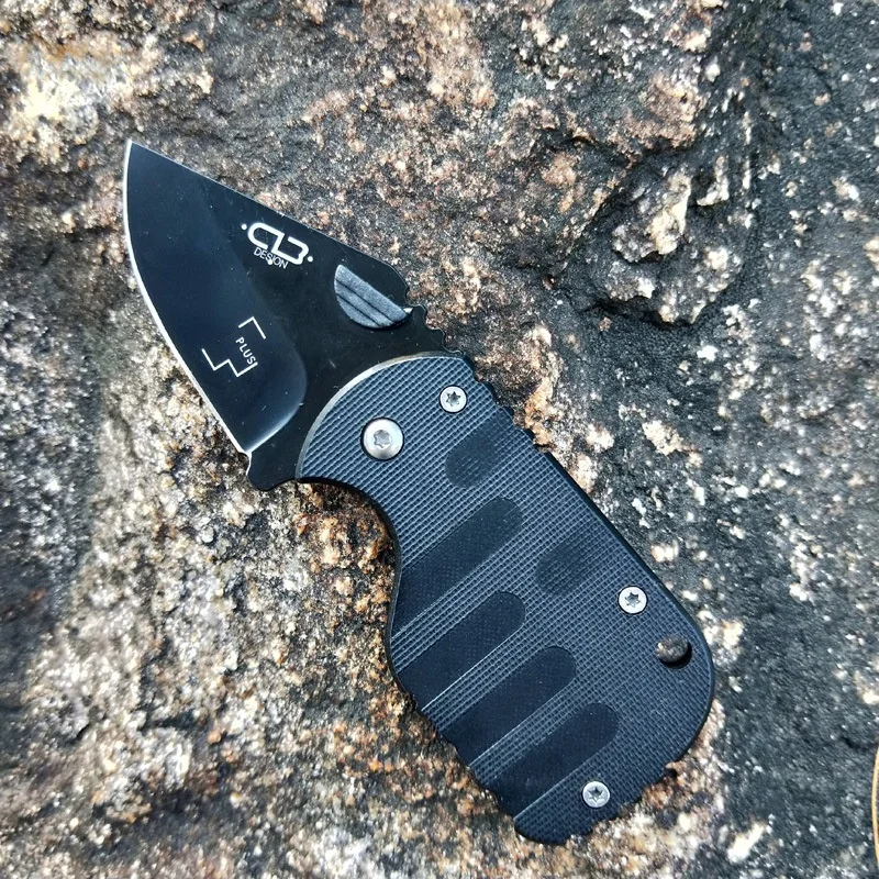 Портативный складной мини-нож G10 Карманный Походный нож для выживания