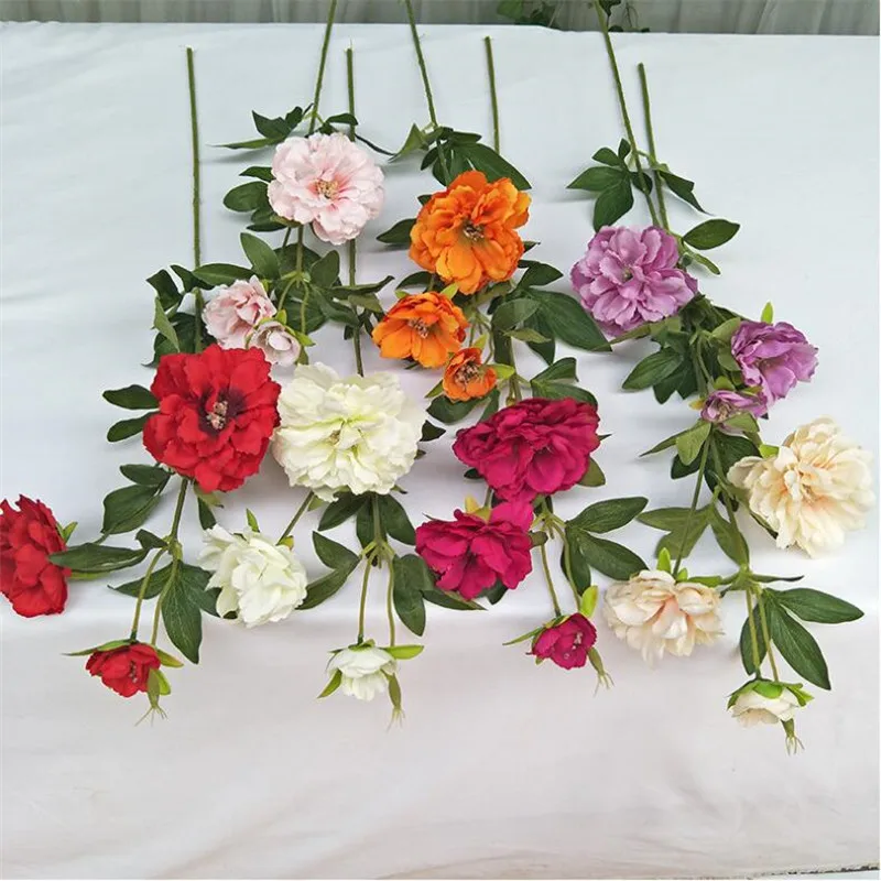 10P поддельные с длинными стеблями Platycodon Grandiflorus 32 28 &quotДлина моделирование