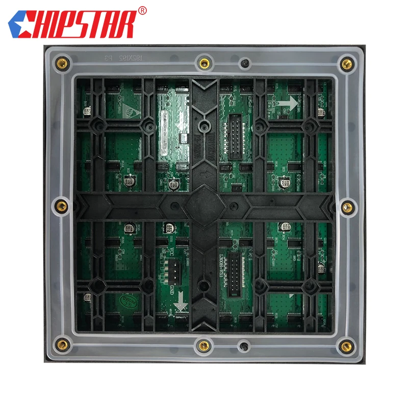 Высокая яркость Полноцветный P3 наружный СВЕТОДИОДНЫЙ знак матричный модуль 192x192