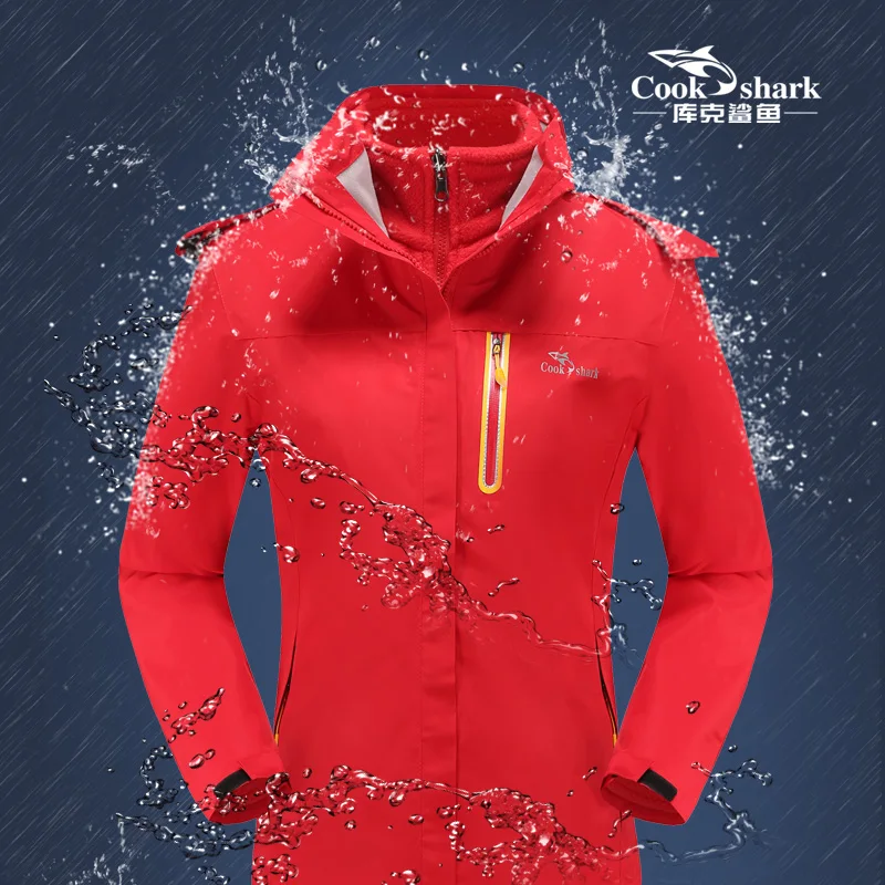 Cook Shark 2020 осенняя и зимняя новая модная повседневная женская куртка Корейская