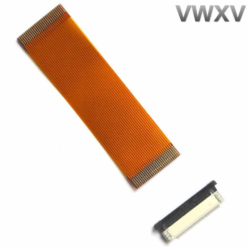 Гибкий плоский кабель FPC 0 5 мм гибкий штекер с позолоченным разъемом 2 шт. |