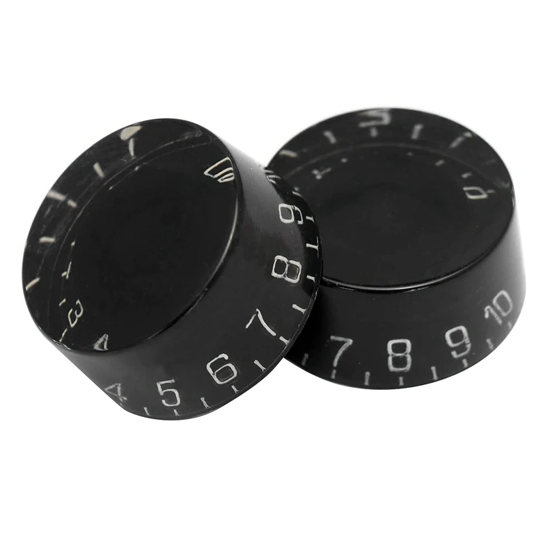 4pcs elektrische gitarre top hut knöpfe geschwindigkeit volume tone control knöpfe kompatibel für les paul lp style gitarre free global