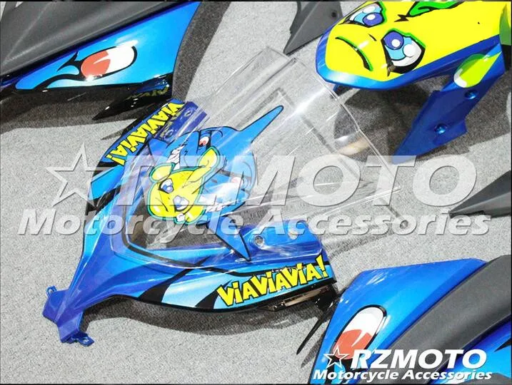 Мотоциклетный обтекатель abs для kawasaki Ninja 300 2013 ниндзя впрыска Bodywor все сорта цветной № 514