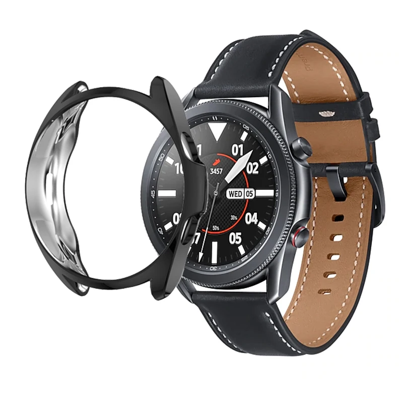 

Essidi TPU Case For Samsung Galaxy Watch 3 41mm Wristband Protective Cover Skin For Samsung Galaxy Watch3 45mm
