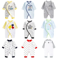 summer baby rompers spring newborn baby clothes for girls boys long sleeve cotton jumpsuit baby clothing boy kids outfits