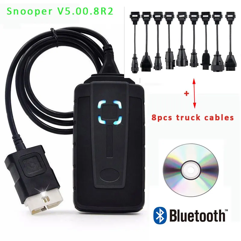 Snooper V5.008 R2 программного обеспечения диагностический инструмент для автомобилей