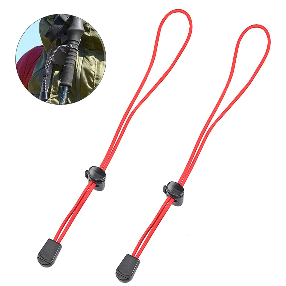 

Outdoor Multi-Function Backpack Rope Buckle Trekking Pole Rope Buckle Fixed Bundle Elastic Rope Outdoor Camping Climbing Tools