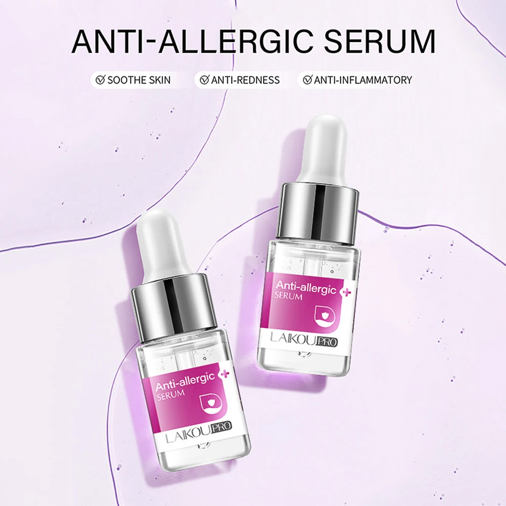12ML Face Serum Pro Anti Allergic Essence Moisturizer Whitening Shrink Pores Aging Wrinkle Plant Cream Skin Care | Красота и здоровье