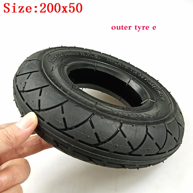 Шина для электрического скутера с Ступицей Колеса 8 дюймов шина 200x50
