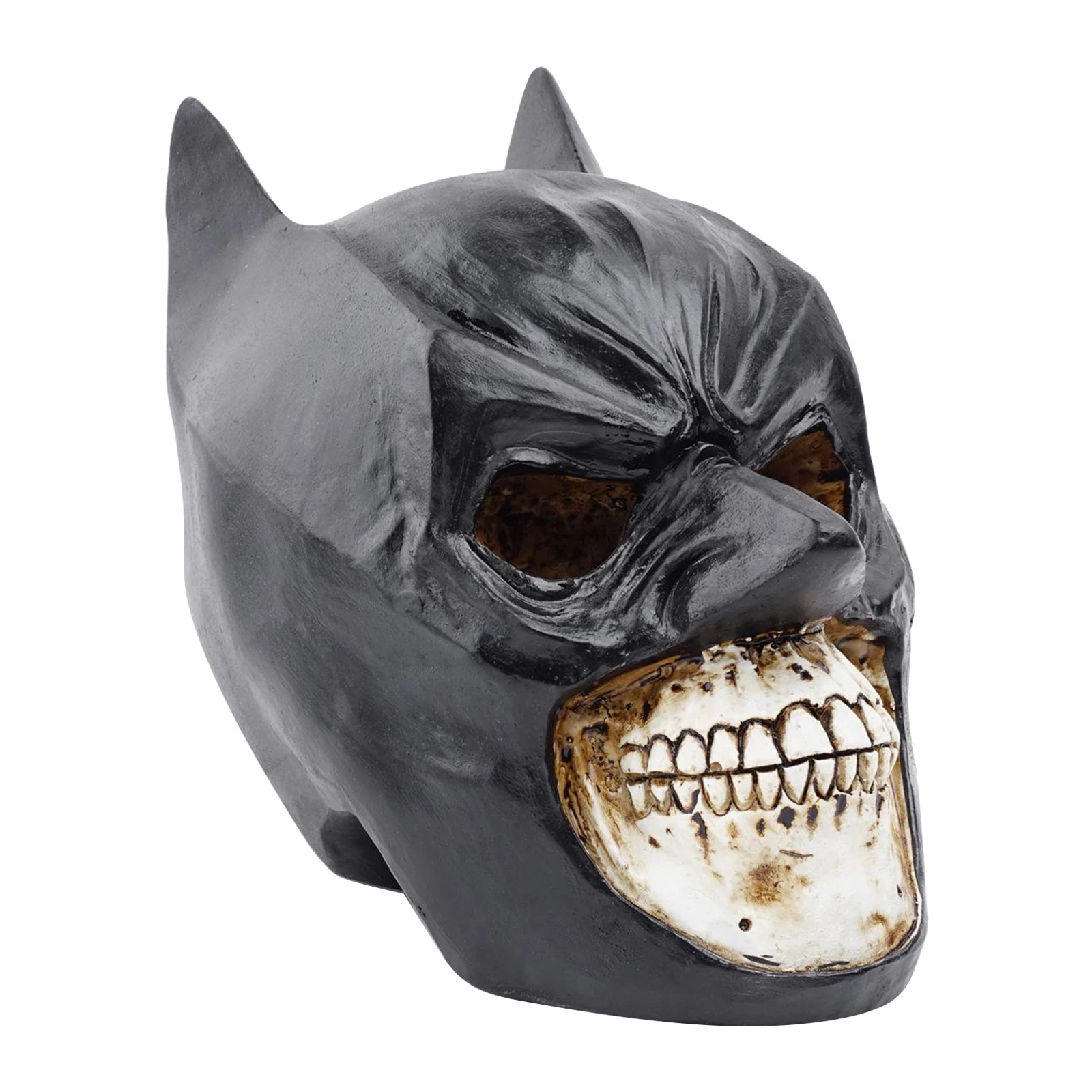 Смола скульптура черепа для украшения комнаты ручной работы художественная