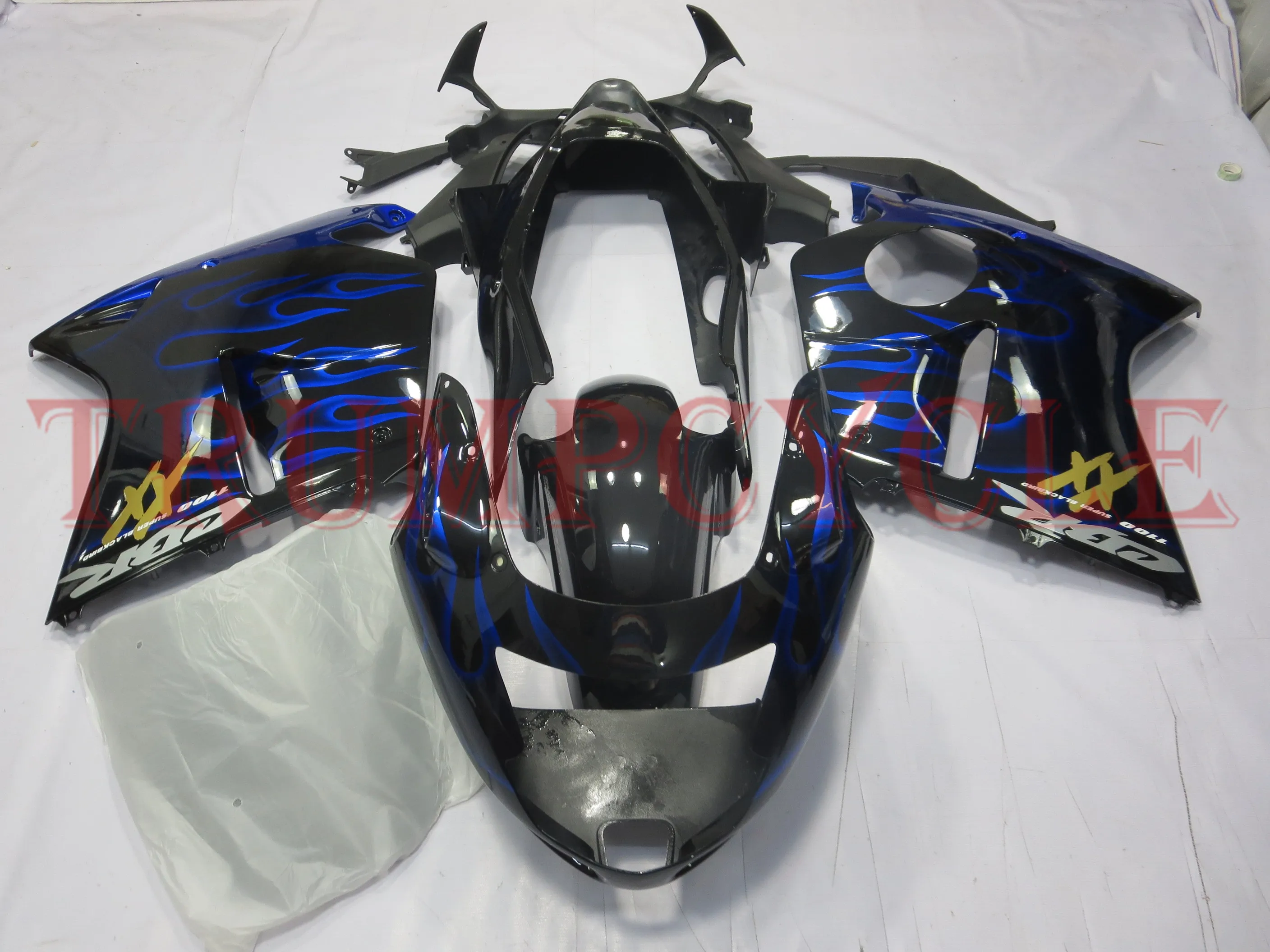 

Аксессуары для Honda CBR 1100XX 1996-2007 CBR1100XX 96 07 BLACKBIRD Blue Flame