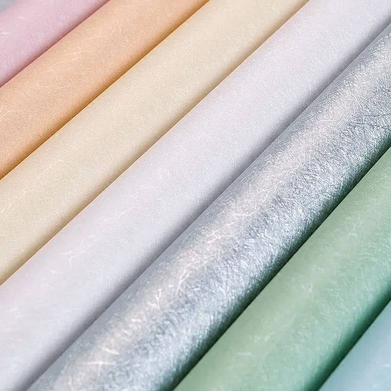 

Silk Peeling And Pasting Wallpaper Solid Color PVC Roll Paper Can Be Used For Panoramic Home Decoration Of Living Room, Bedroom,