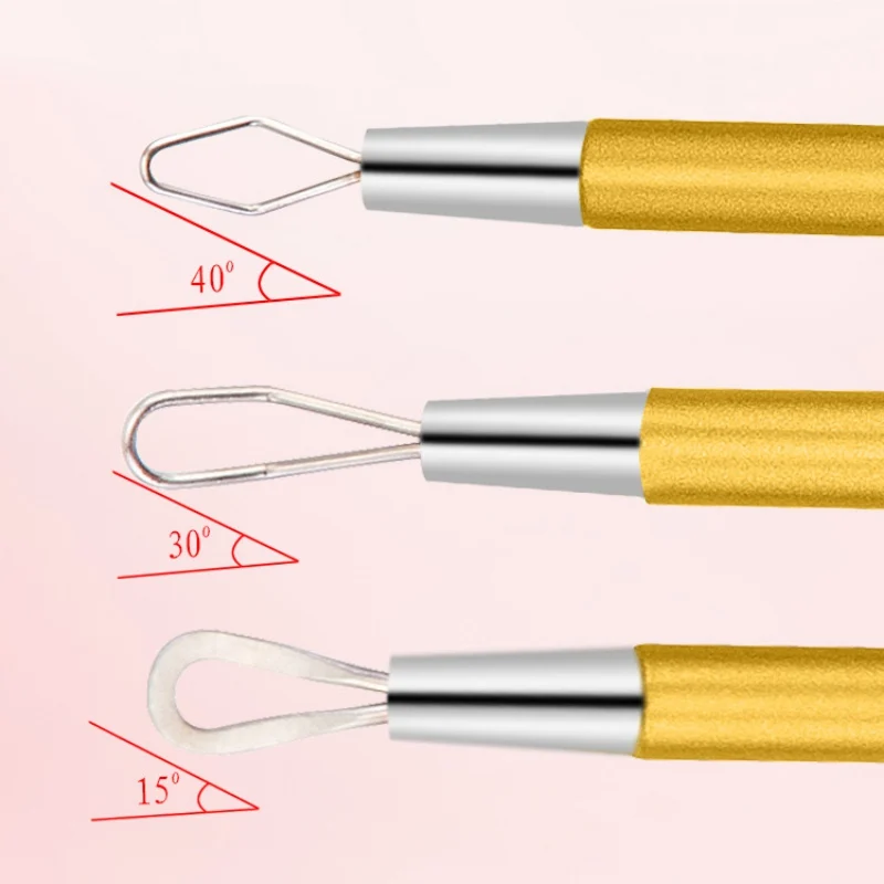 

New Fashion Premium Blackhead Acne Remover Needles Kit Comedone Pimple Blemish Extractor Tool Skin Care H5