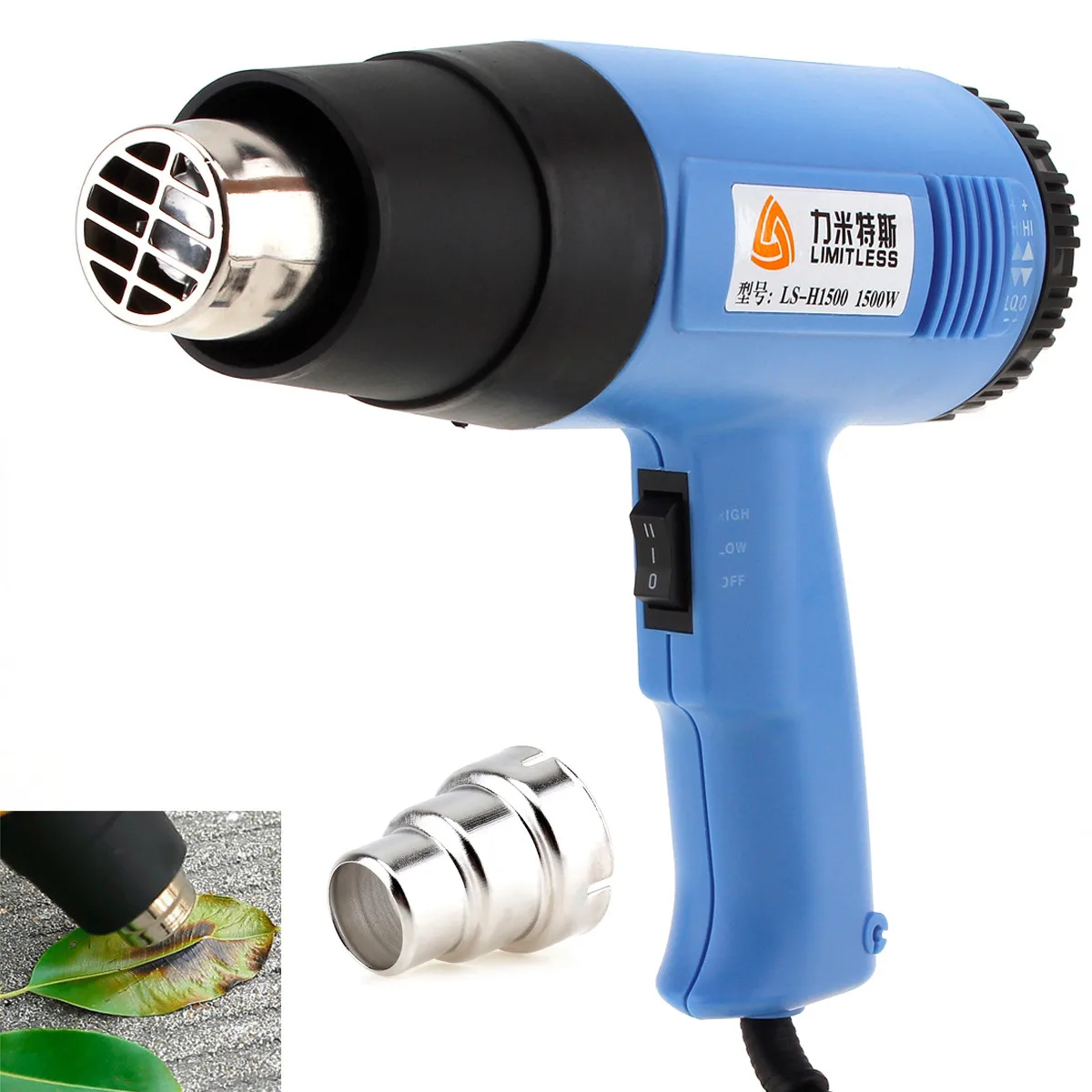 AC 110V / 220V 1500W электрический тепловой пистолет Многофункциональный ручной Hotair US EU