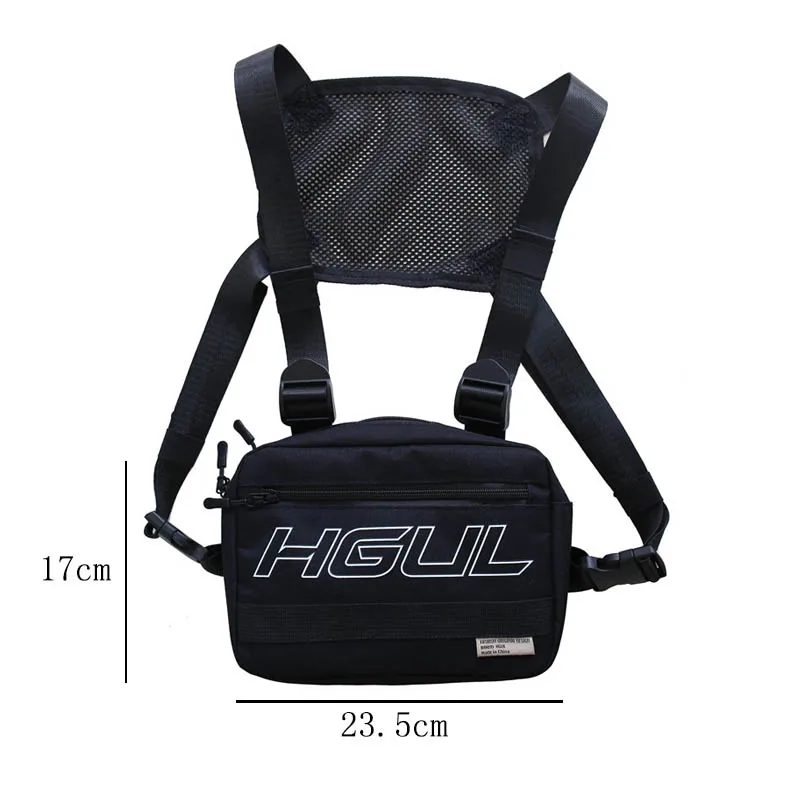 

Men 2021 New Chest Bags For Hip Hop Waist Bag For Boys Oxford Travel Riding Motorcycle Tactical Package Belt Pouch Chest Rig Bag
