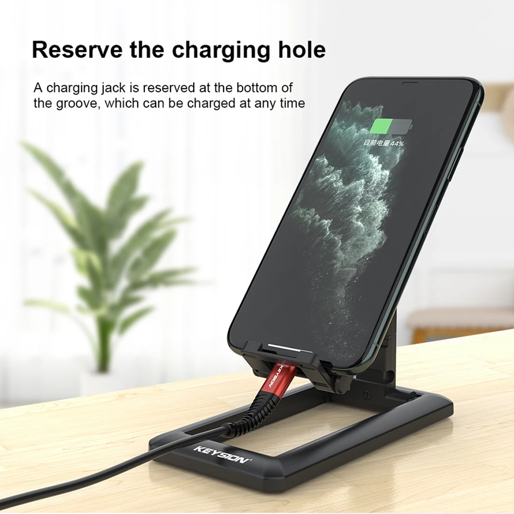 keysion desk mobile phone holder stand for iphone ipod adjustable tablet holder universal phone stand for samsung xiaomi huawei free global shipping