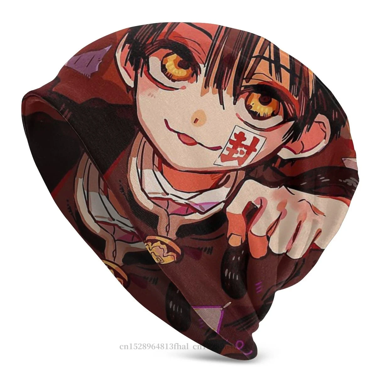 Вязаная шапка Jibaku Shounen облегающие шапки для мужчин и женщин обтягивающие унитаз