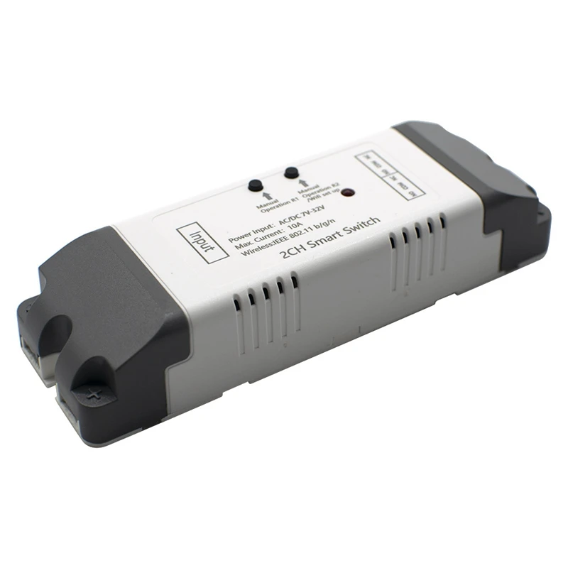 

Smart WiFi Remote Control Wireless Switch Universal Module Inter Lock Wifi Switch Timer for Garage Gate Opener 7-32V