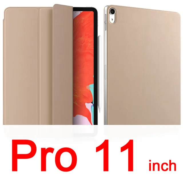 Gold for Pro11 Ультра тонкая магнитная смарт-чехол для Apple Ipad 2/3/4 с дисплеем Retina Дисплей кожаный чехол для Apple Ipad 2 Ipad 3 Ipad 4 - Цвет: Gold for Pro11