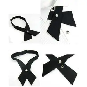 

Men's Necktie Crossover Solid Butterflies Vutterfly Bowknot Bow Tie Polyester Women's Neck Ties Men Accessories Knot Bowtie