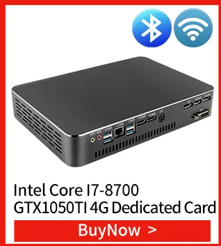MSECORE i3 8100 GTX1050TI 4G Dedicated card DDR4 Mini PC Windows 10 Desktop Computer game pc linux intel HTPC 4K wifi bluetooth