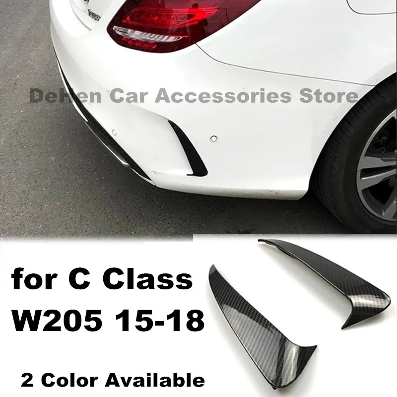 Для Mercedes Benz C Class W205 15 18 автомобильный Стайлинг крышка задних противотуманных фар