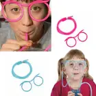 Новинка, Забавный мягкий чехол, Уникальная гибкая трубка для питья, аксессуары для детской вечеринки, соломинки для творчества, товары для дня рождения