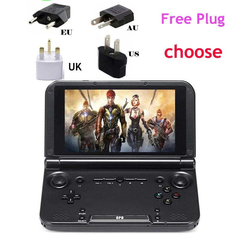 Портативный игровой плеер GPD XD Plus портативная Ретро игровая консоль PS1 N64 аркадный