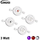 Теплый белый холодный белый красные, синие; Цвет зеленый, желтый, УФ ИК полный спектр 660nm 440nm COB сельскохозяйственная лампа 3 W светодиодный чип для 3 Вт светильник бусины