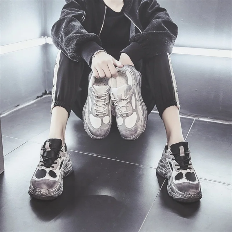 Женские кроссовки на платформе новинка весны 2019 женская обувь для бега женские