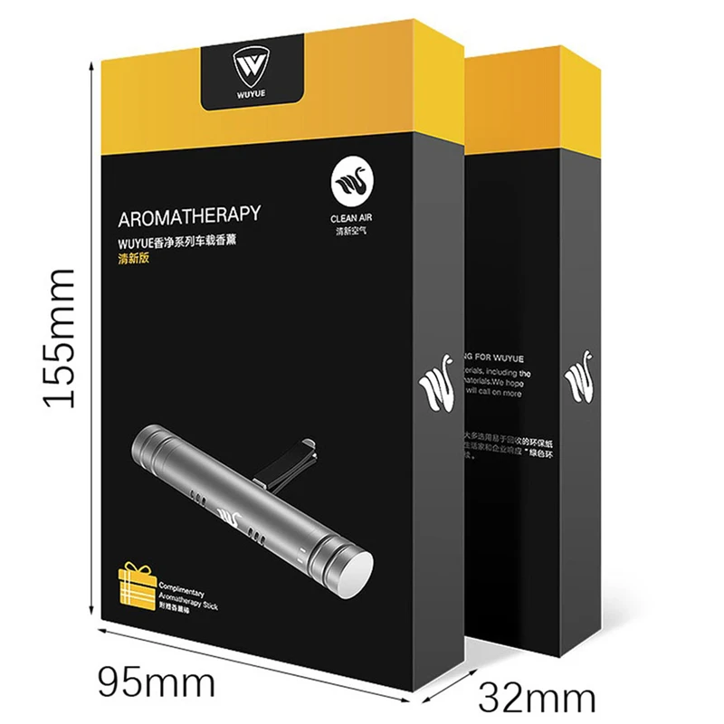 Освежитель воздуха для автомобиля твердая палочка ароматерапии контейнер