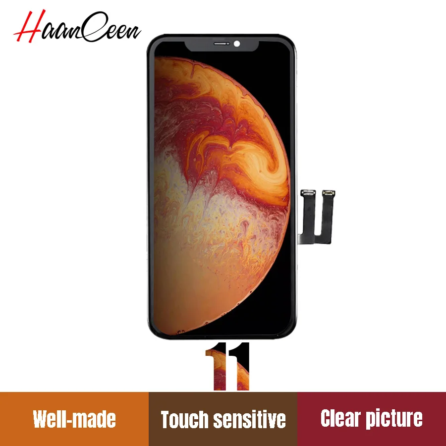

ЖК-дисплей Incell для Iphone 11, сенсорный экран 3D в сборе, без битых пикселей