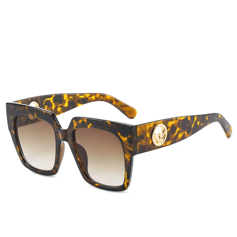 

2021 anti blue light Oversized glasses frame women fashion Luxury brand Square Big frame Clear lens transparent frames Vintage