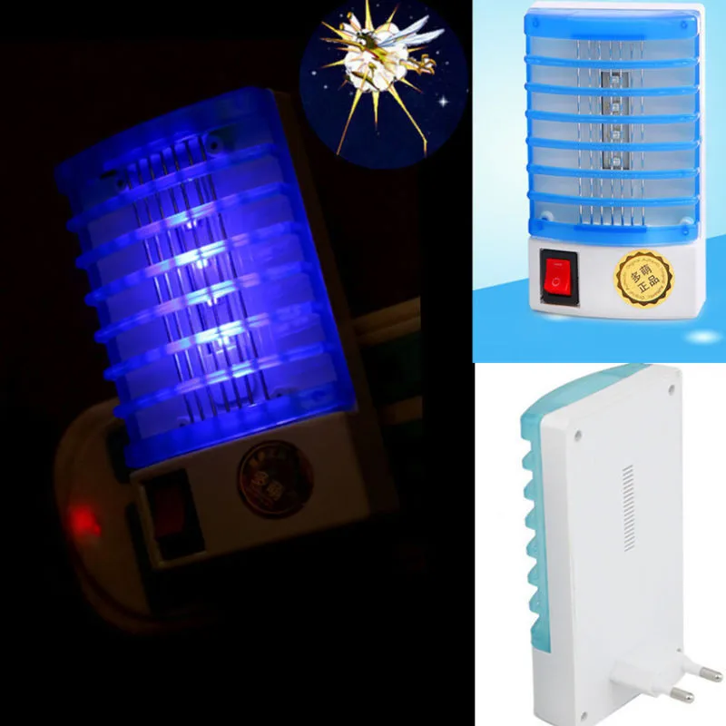 

New Mosquito Killer Lamp Home Practical LED Socket Electric Mosquito Repellent Fly Bug Insect Killer Trap Lamp EU US Plug Home