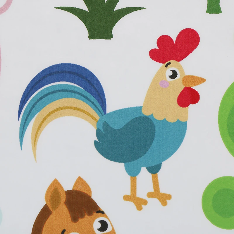 Наклейка на стену с лесными животными Настенная художественный домашний декор