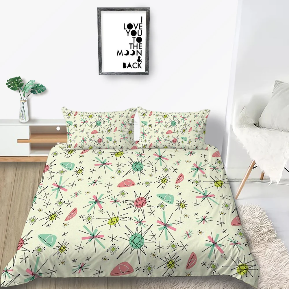 Постельное белье разные стили с рисунком пододеяльник 3/4 шт. | Дом и сад