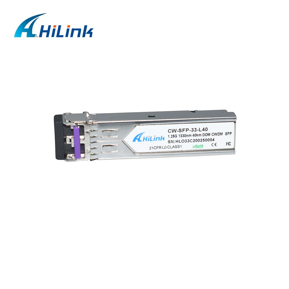Бесплатная доставка! Двойной LC 1 25G 1330nm 40km CWDM SFP трансивер с функцией DOM | Мобильные