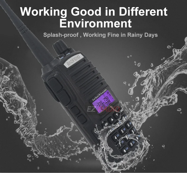 BaoFeng UV 82 8 Вт 2 шт. 1 двухсторонний любительский радиоприемник 10 км dmr Ham cb Radio PTT TYT 9R