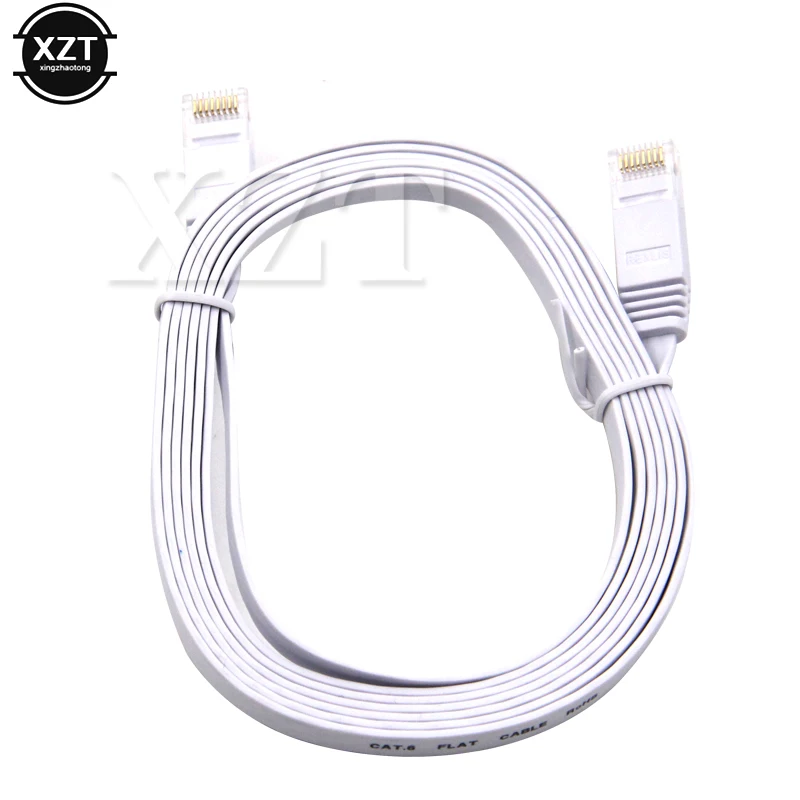 RJ45 CAT6 Ethernet кабель высокоскоростной плоский сеть LAN Cable utp патч маршрутизатор для