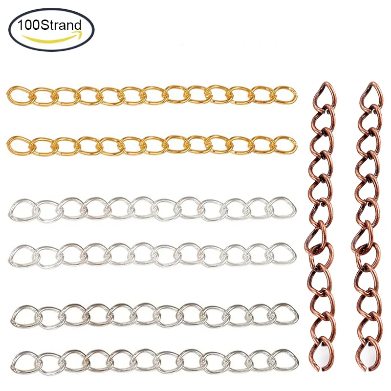 

Металлическая цепочка-удлинитель, 100 нитей