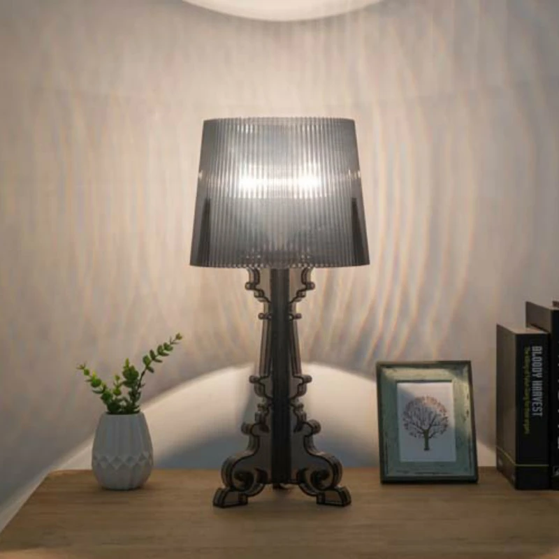 Nordic Postmodernism простые Цветной ABS Пластик Настольная лампа для Гостиная Спальня