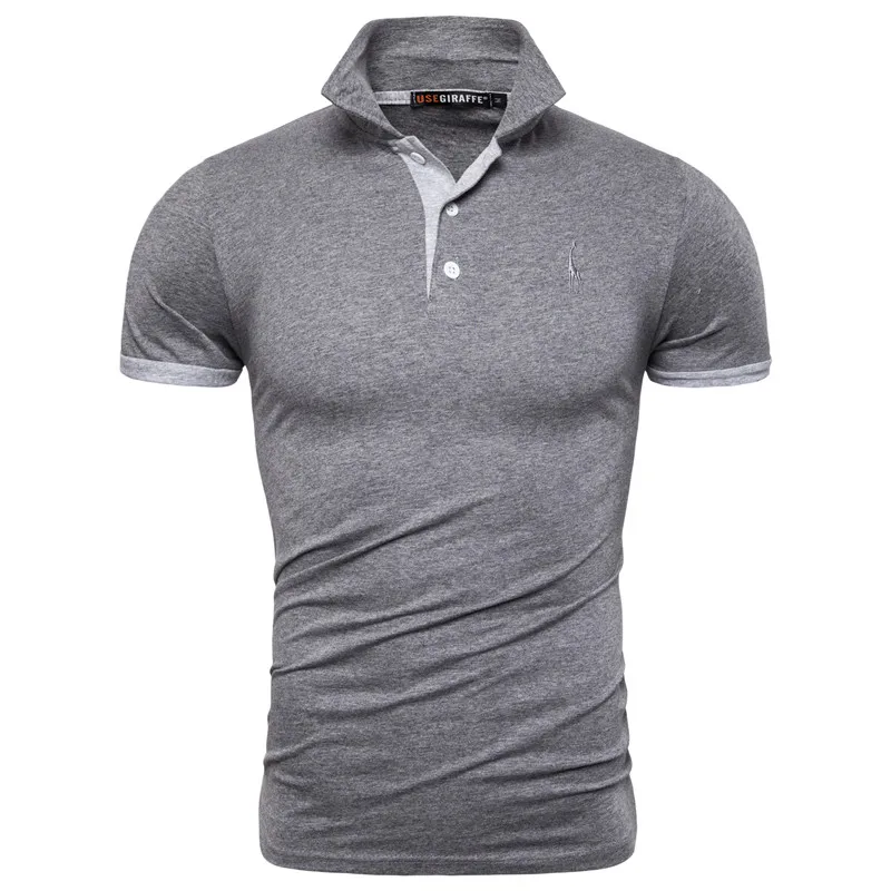 2019 брендовая мужская футболка Одноцветный из кусков с рисунком жирафа Мужская